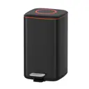 Мусорное ведро Java S-888-12q 12 матовый цвет черный