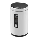 Мусорное ведро Java S-882-12w 12 глянцевый цвет белый