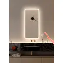 Зеркало для ванной Alfa mirrors Включение на взмах руки Di-49Vzd с подсветкой 40x90см