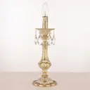 Настольная лампа Bohemia ivele crystal С0017893 цвет жёлтый/золотой