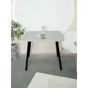 Стол прямоугольный Card&loft 90x90 см ЛДСП цвет черный/бетон