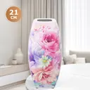 Ваза Elan gallery фарфор цвет белый/желтый/розовый/голубой/зеленый 21 см