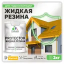Резиновая краска Malare Protector Latex для гидроизоляции полуглянцевая цвет желтая 2 кг