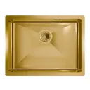 Мойка для кухни врезная Floracio F.5844.GDD 58x44 см глубина чаши 21.5 см нержавеющая сталь цвет золото