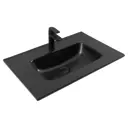 Раковина Aquanet Раковина Aquanet Flat 70 Черная Матовая 00329254, 71 см