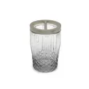Стакан для зубных щёток Proffi Home Gray Crystal стекло цвет серый