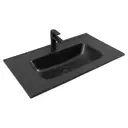 Раковина Aquanet Раковина Aquanet Flat 80 Черная Матовая 00329255, 81 см