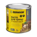 Масло для террас Zerwood MDT полуматовое цвет тик 1.8 кг