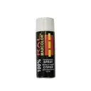 Декоративная аэрозольная краска Maxcolors Ral 9016 глянцевый цвет белый 0.4 л