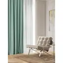 Комплект штор на ленте Helga Аминали 300x280 см репс цвет зеленый HH928018