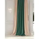 Штора на ленте Helga Везувио 150x300 см репс цвет зеленый HH752241