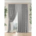 Комплект штор на ленте Helga Чакион 440x320 см габардин цвет серый HH981044