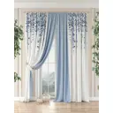 Комплект штор на ленте Helga Мифона 440x320 см габардин цвет белый HH981011