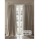 Комплект штор на ленте Helga Белириос 300x280 см габардин цвет бежевый HH947738