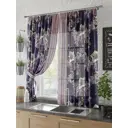 Тюль на ленте Helga Агис 150x180 см вуаль цвет синий HH930348