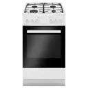 Газовая плита с духовкой Hansa FCMW56069H 50x85x60 см цвет белый
