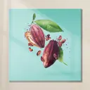 Картина на стекле Postermarket Какао-бобы 30x30 см