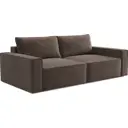 Диван Вектор Корсо 244x80x121 см шенилл цвет коричневый