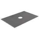 Столешница в ванную Allen brau 00274467 70.8x41.8см Керамика цвет серый/серебристый