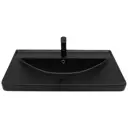 Раковина AQUANET Ирис 00329249 80 см цвет черный