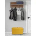 Банкетка Pema Kids Полоса 59.50x39x38.50 см 1 полка велюр цвет желтый