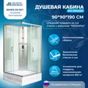 Душевая кабина Мономах MonBKQ90/24 средний поддон 90x90см