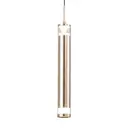 Светильник подвесной светодиодный Escada Foton 609/s gold 7 м² теплый белый (желтый) свет цвет золотой
