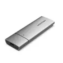 Корпус для SSD Vention USB 3.1 Gen 2-C M.2 NGFF B-Key/B&M Key серый KPFH0