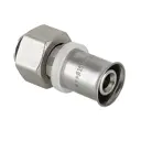 Муфта комбинированная Valtec 1/2"x15 мм ВР-ВПр латунь 2 шт VTc.712.N.1604-2