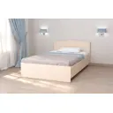 Кровать Вектор Кэт-7 125x82x206 см ЛДСП цвет дуб