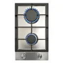 Газовая варочная панель Samtron HM X3230 29 см 2 конфорки цвет серый/серебристый