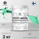 Грунт-эмаль 3 в 1 для дерева Malare Wood антисептическая быстросохнущая матовая цвет снежная мята 2 кг