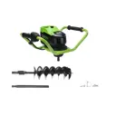 Землебур аккумуляторный Greenworks 3707907 82 В АКБ и ЗУ не в комплекте