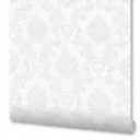 Обои флизелиновые Wallsecret Lardini белые 1.06 м 8975-20