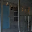 Электрогирлянда наружная Uniel Бахрома 6 м 80 ламп теплый белый цвет света 1 режим