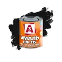 Эмаль ПФ-115 А3 глянцевая цвет черная 0.9 кг