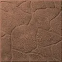 Плитка тротуарная Тучка 300x300x30 мм цвет коричневый