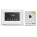 Комплект видеодомофона Commax CDV-70MF/DRC-41M 7" цвет белый/серебро