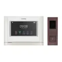 Комплект видеодомофона Commax CDV-70MF/DRC-4PIP 7" цвет белый/медь