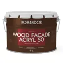 Краска по дереву Komandor Wood Facade Acryl 50 база C 9 л