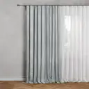 Штора на ленте Inspire Gudar 160x280 см цвет серый