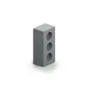 Кирпич облицовочный М150 серый 250x120x88 мм 1.4 НФ