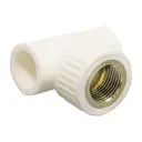 Тройник комбинированный СТМ 32x1/2"x32 мм ВП-ВР полипропилен