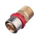 Муфта комбинированная Tiemme 3/4"x26 мм НР-ВПр латунь 1650007