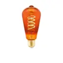Лампа светодиодная EGLO 11885 LM_LED_E27 E27 220 В 4 Вт декоративная фигура С медным покрытием 50 Лм теплый белый свет