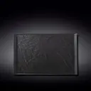 Блюдо сервировочное Wilmax WL-661110 20.50x3.50x33.50 см фарфор цвет черный матовый