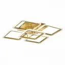 Светильник настенно-потолочный светодиодный EVOLUCE SLE900122-05 Serenity 24 м² теплый белый свет цвет золото