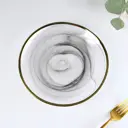 Блюдо сервировочное Simaland Дымка 21x21 см стекло цвет серый