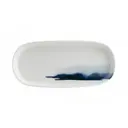Блюдо сервировочное Bonna Blue Wave 10x3x21 см фарфор цвет белый