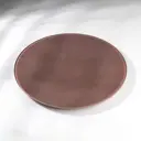 Блюдо сервировочное Akcam Мокко 32x2x32 см стекло цвет коричневый